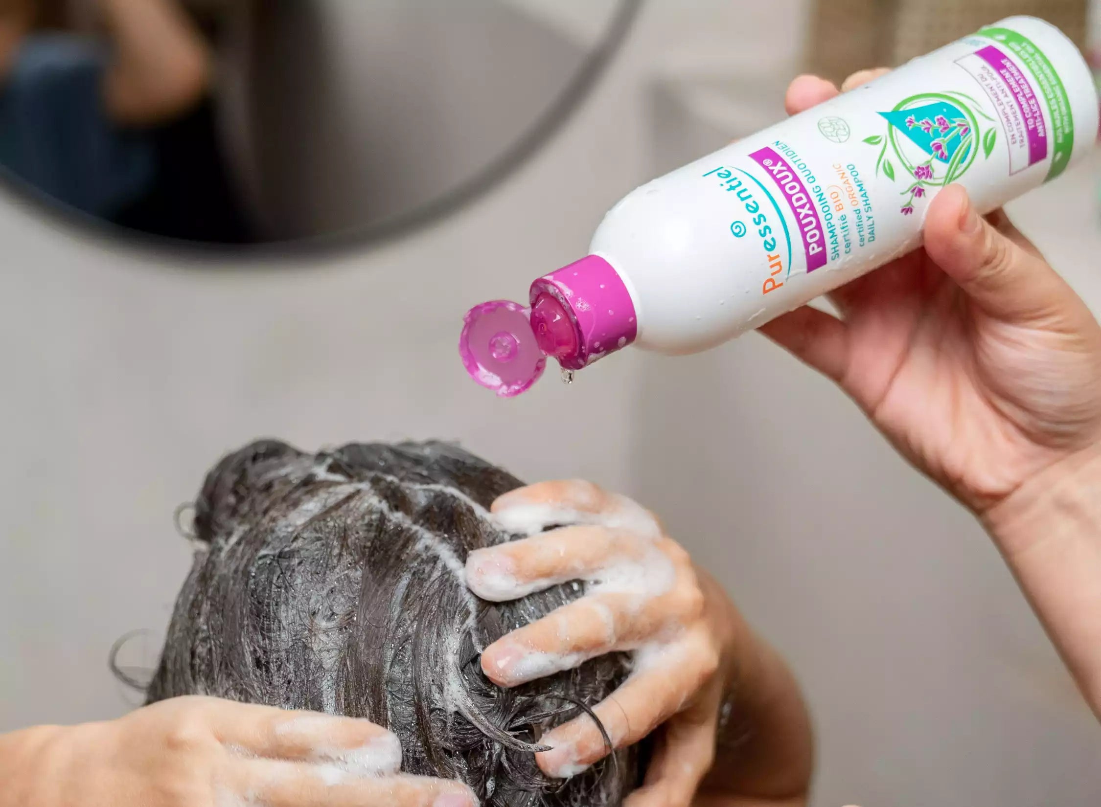 POUXDOUX šampon proti vším s BIO esenciálními oleji