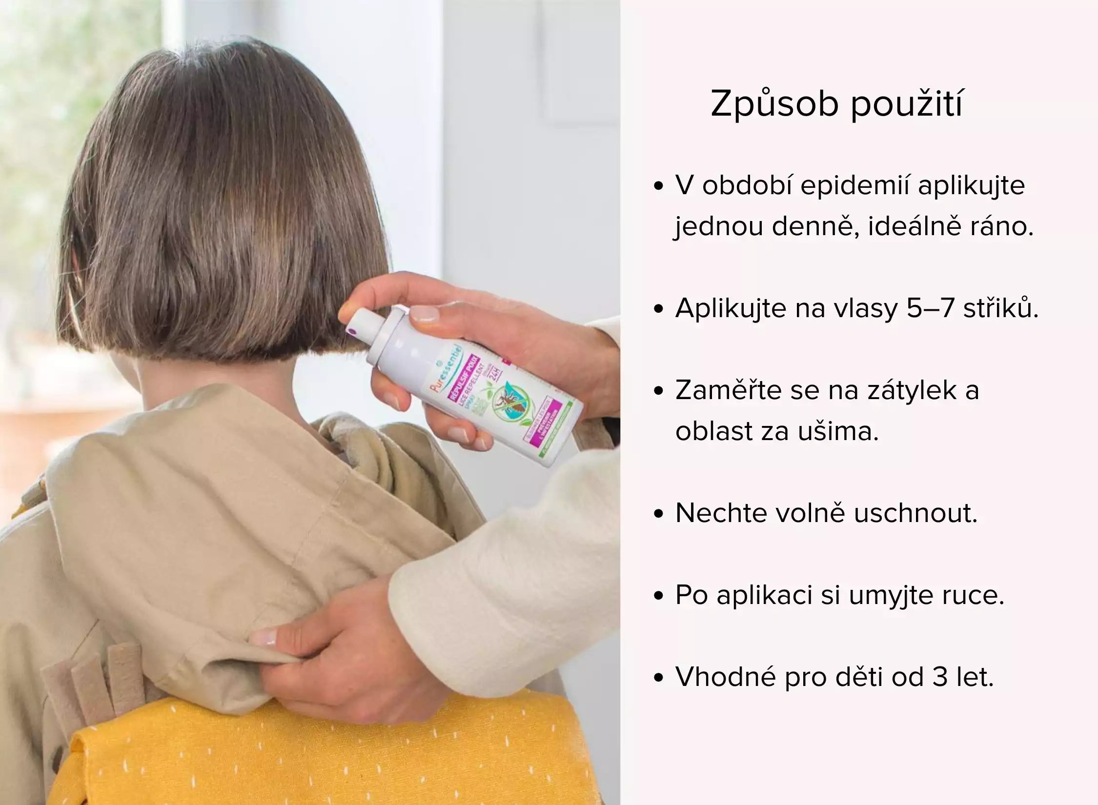 Přírodní repelent proti vším