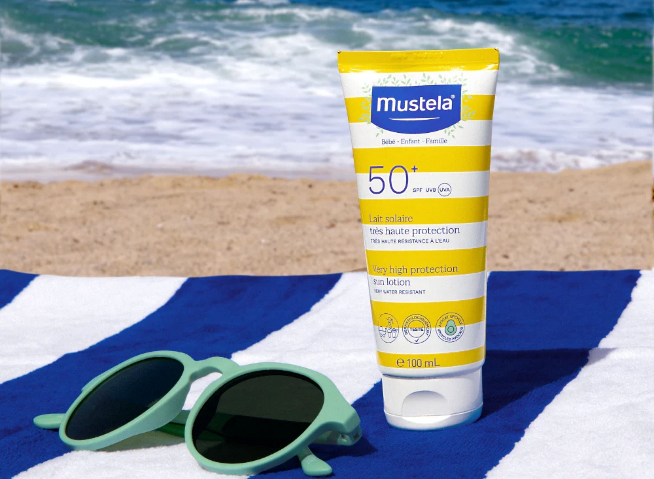 Opalovací mléko pro děti a citlivou pokožku SPF50+