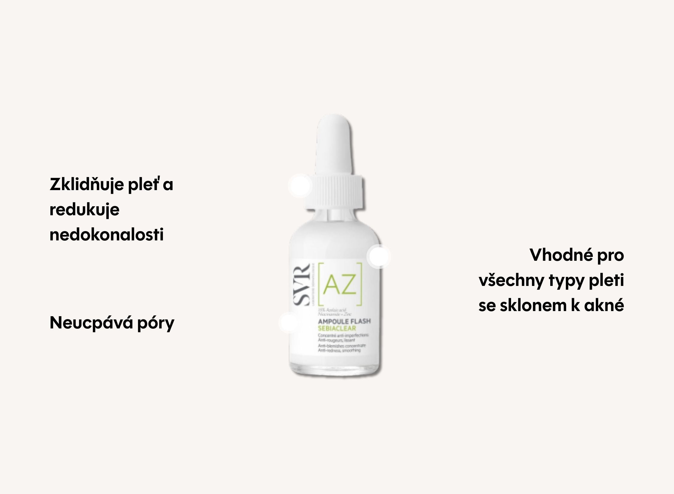 Sebiaclear Ampoule Flash sérum proti nedokonalostem