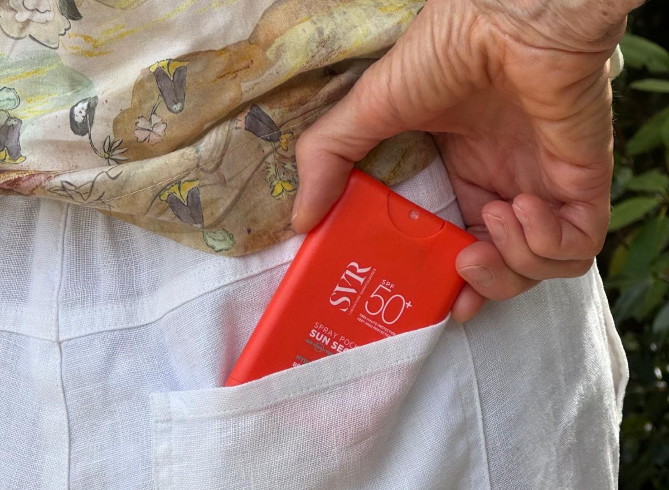 Sun Secure opalovací sprej do kapsy SPF50+