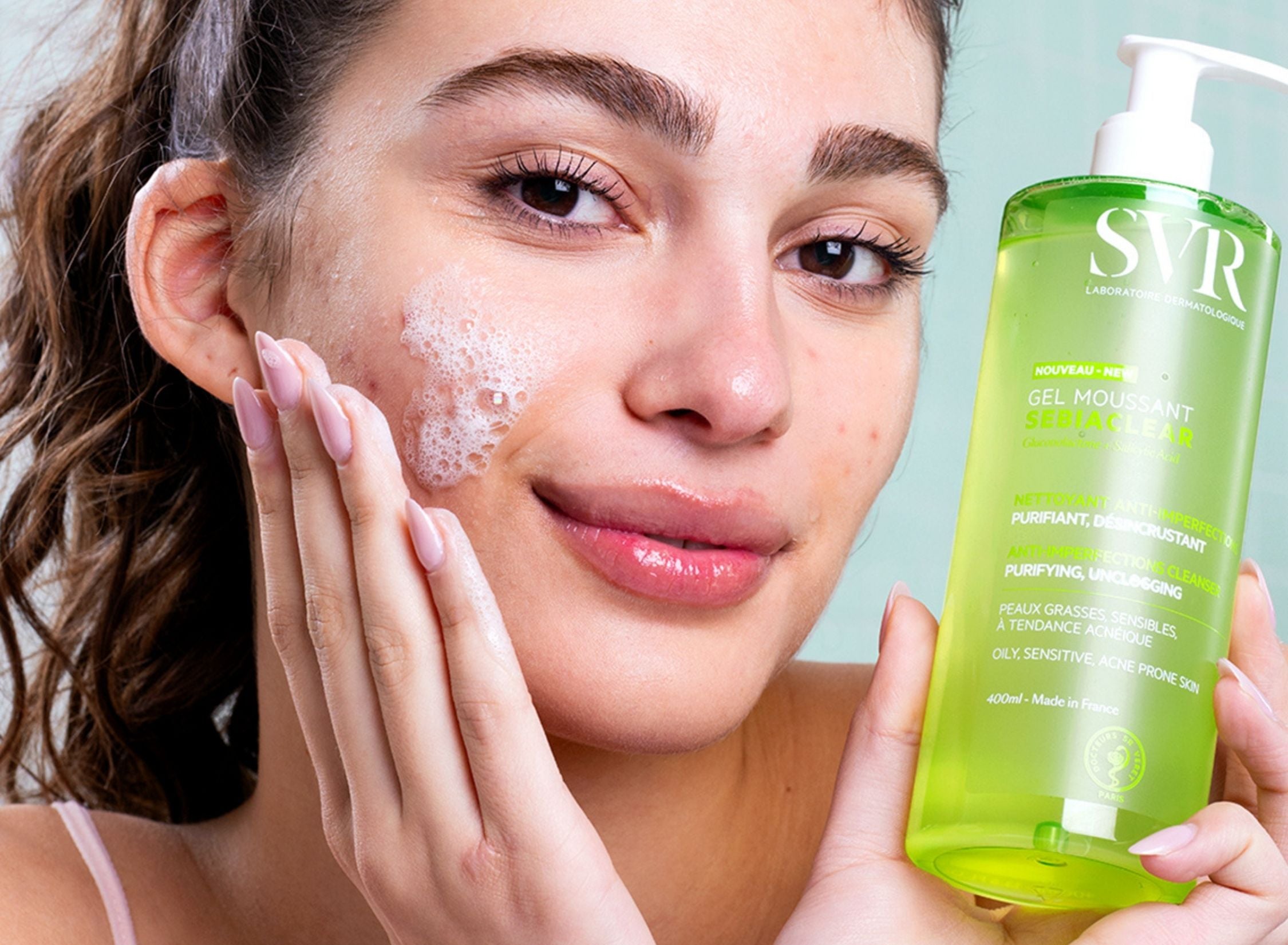 Sebiaclear čisticí pěnivý gel