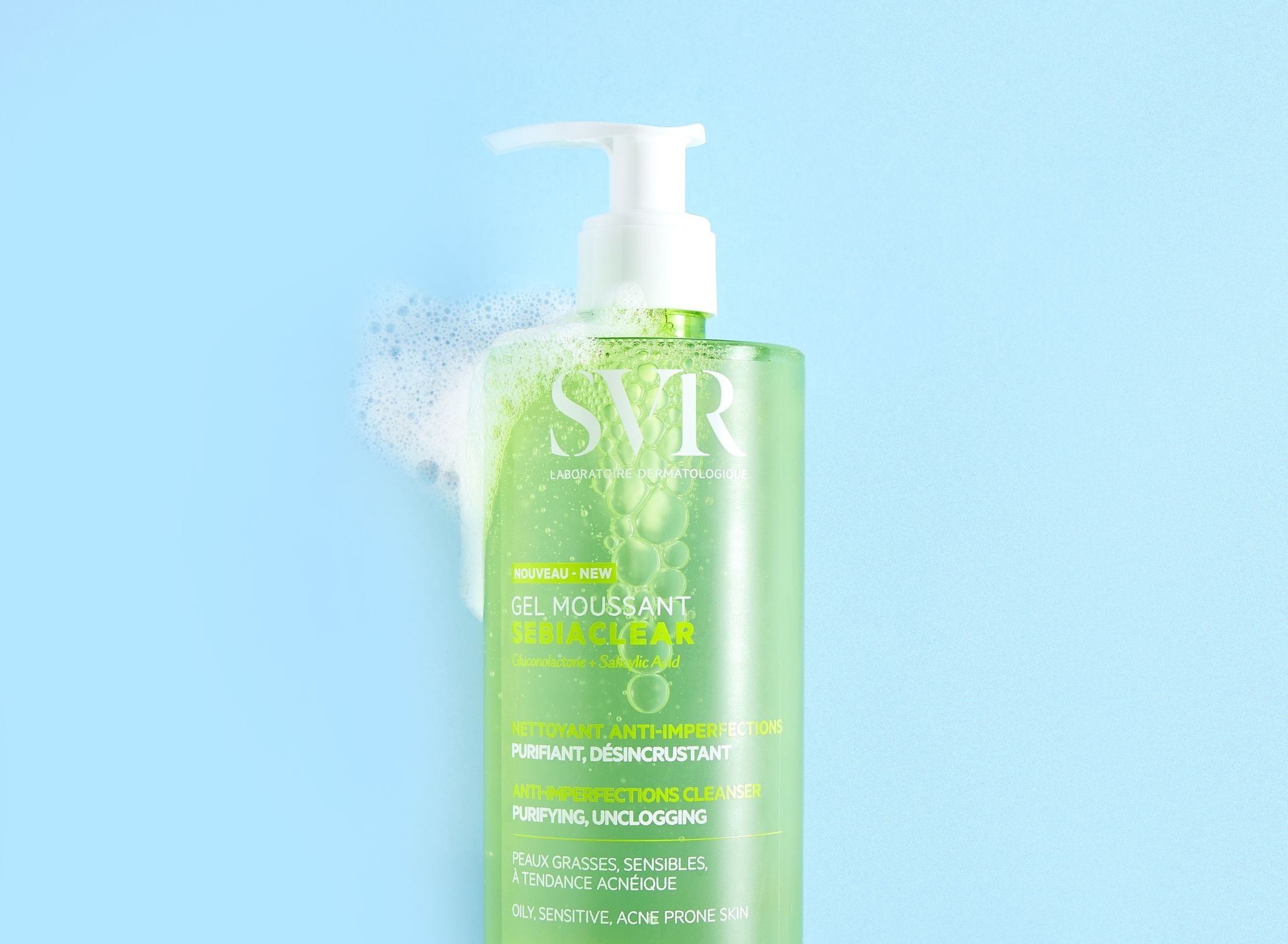 Sebiaclear čisticí pěnivý gel