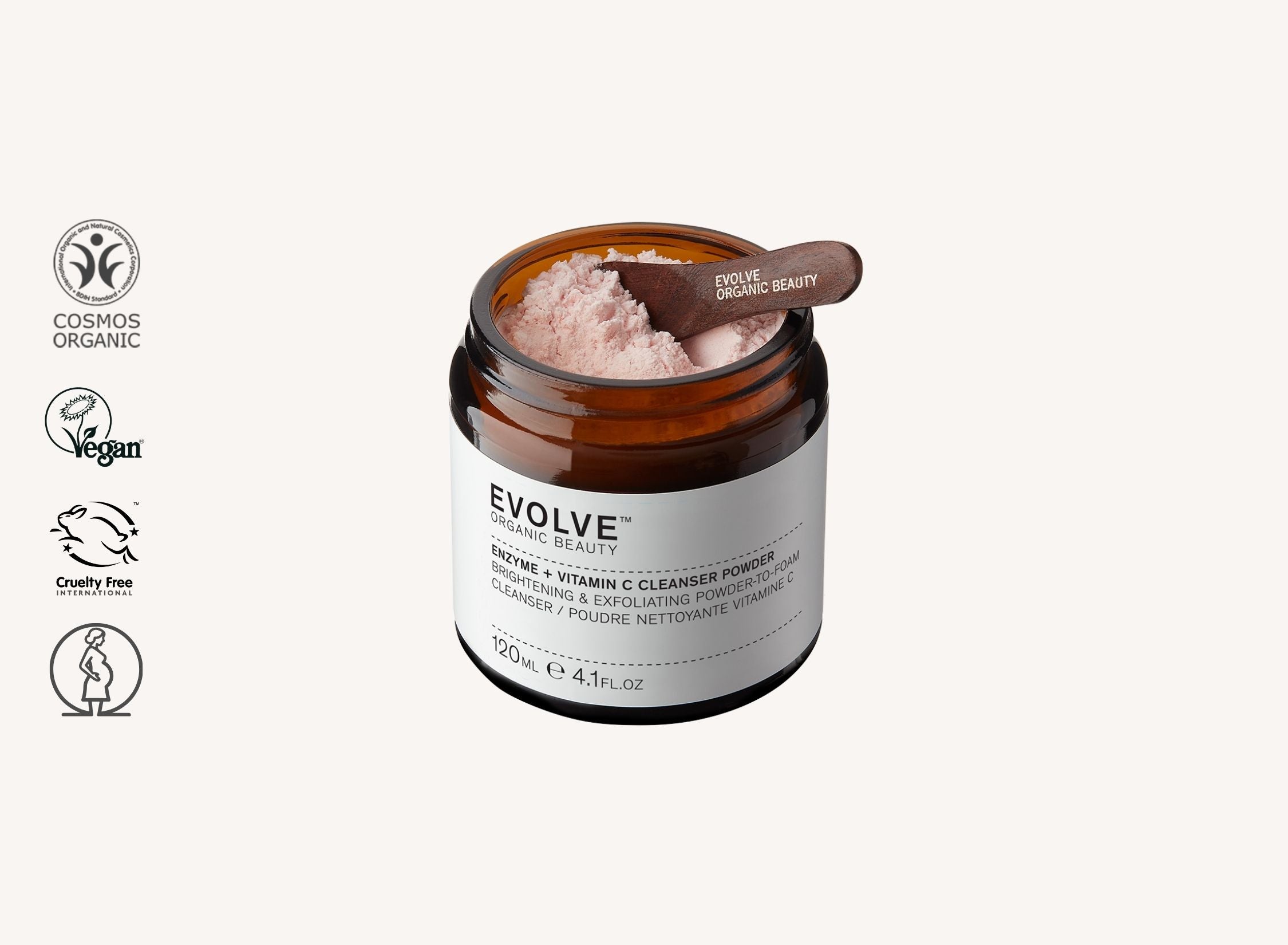 Enzymatický pudr na čištění pleti s vitamínem C