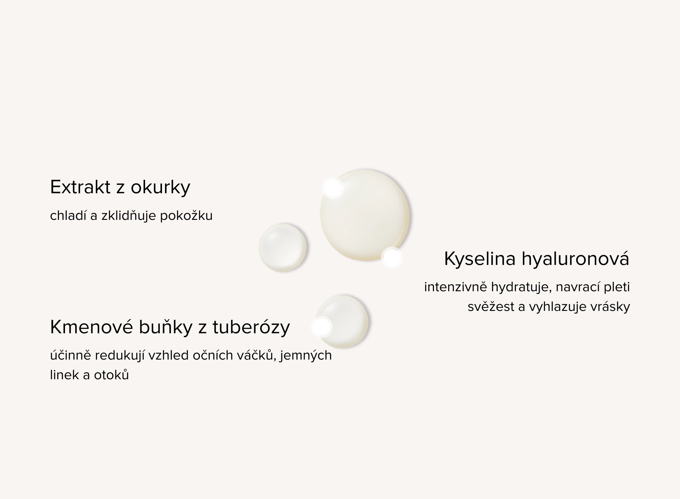 Hyaluronové oční sérum
