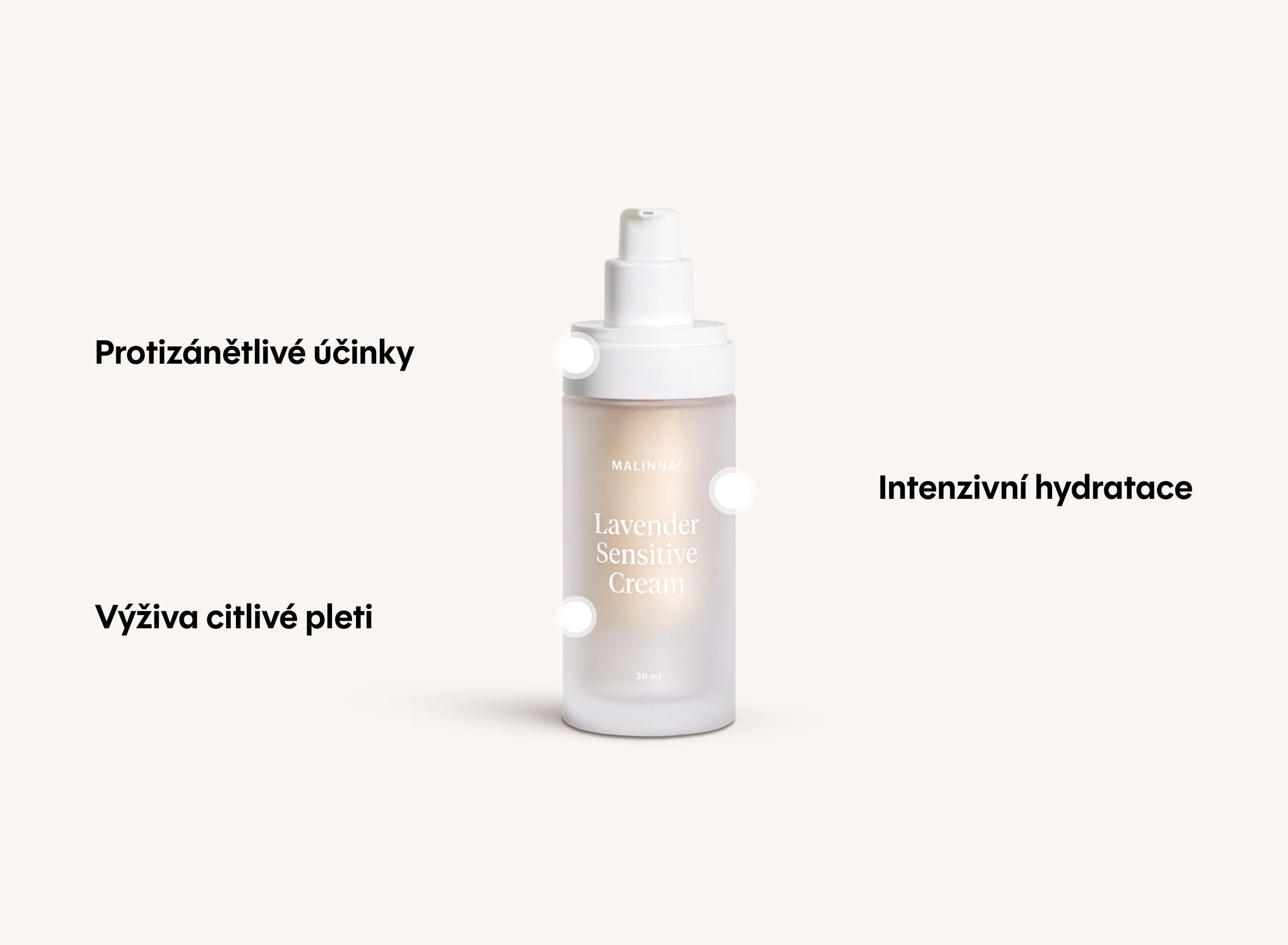 Uklidňující krém s levandulí