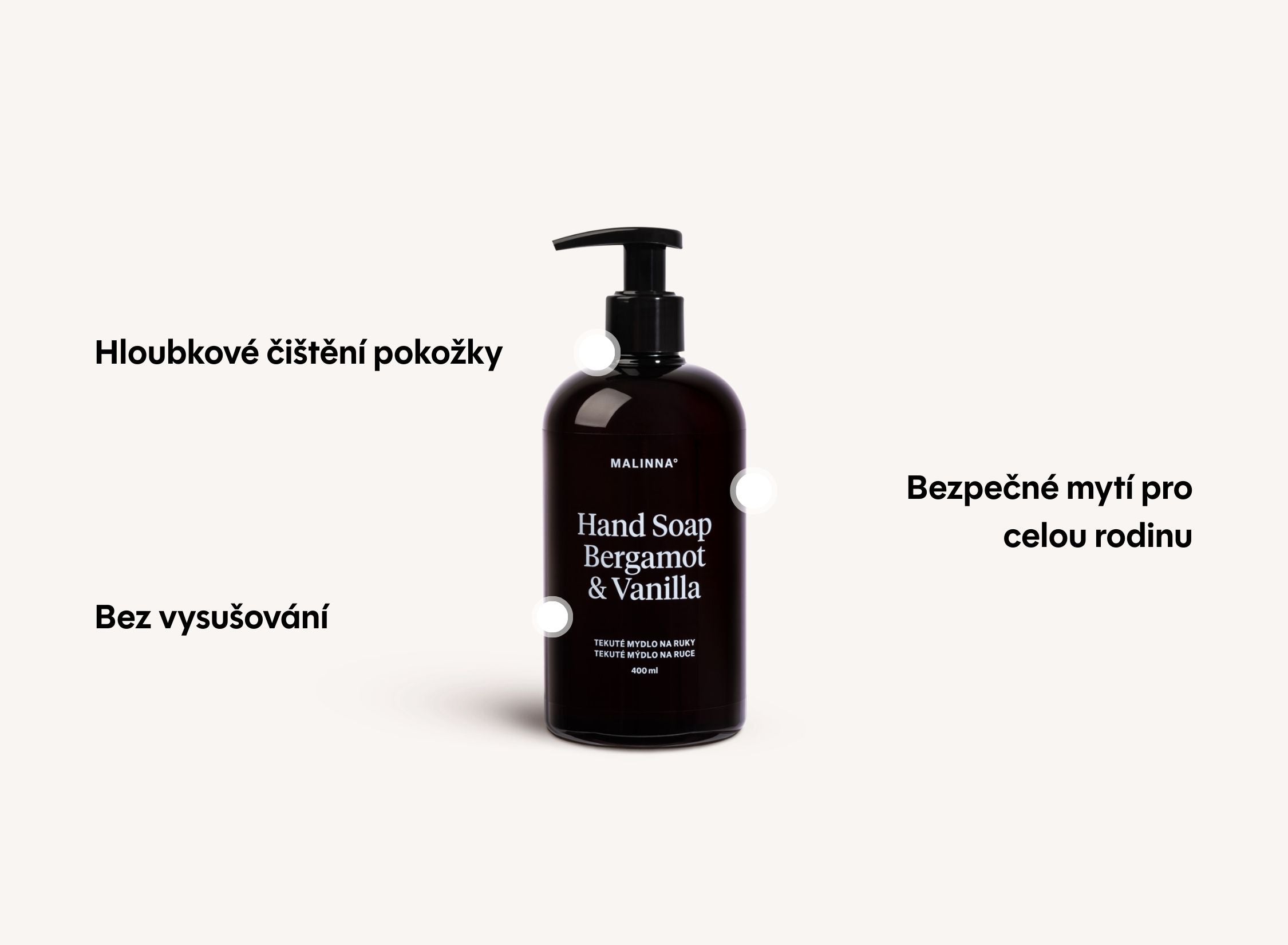 Tekuté mýdlo na ruce Bergamot & Vanilla