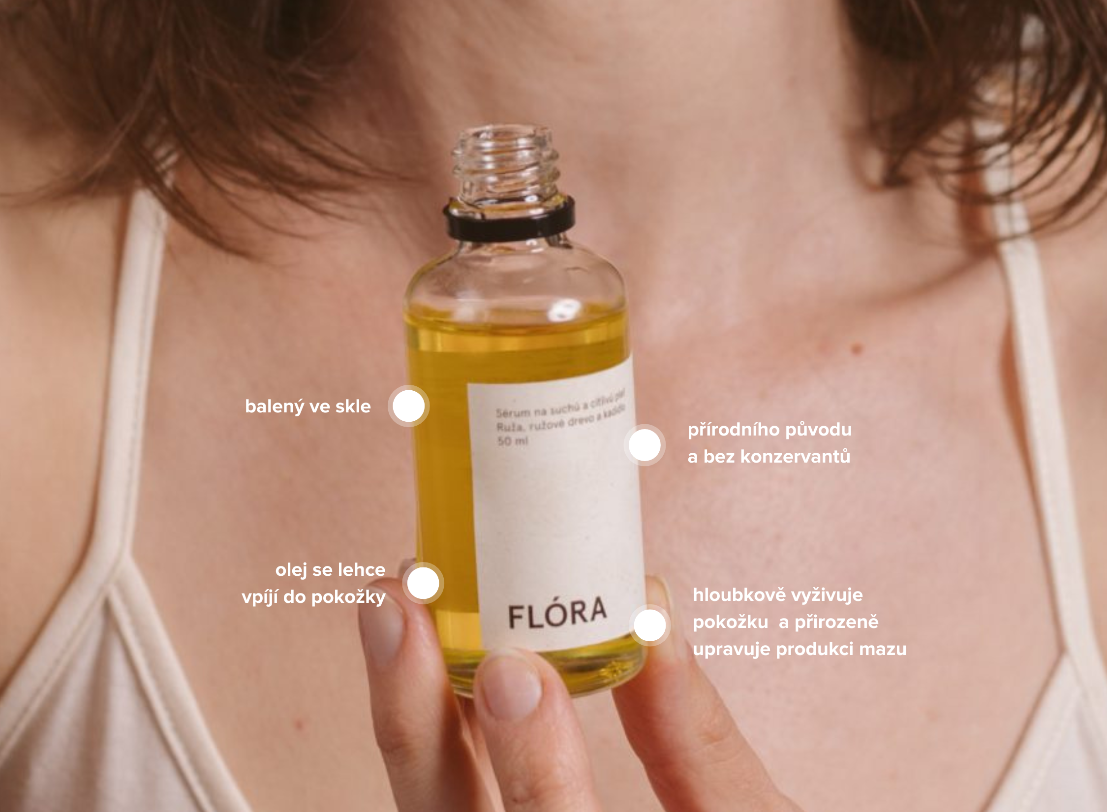 Flóra vyživující sérum