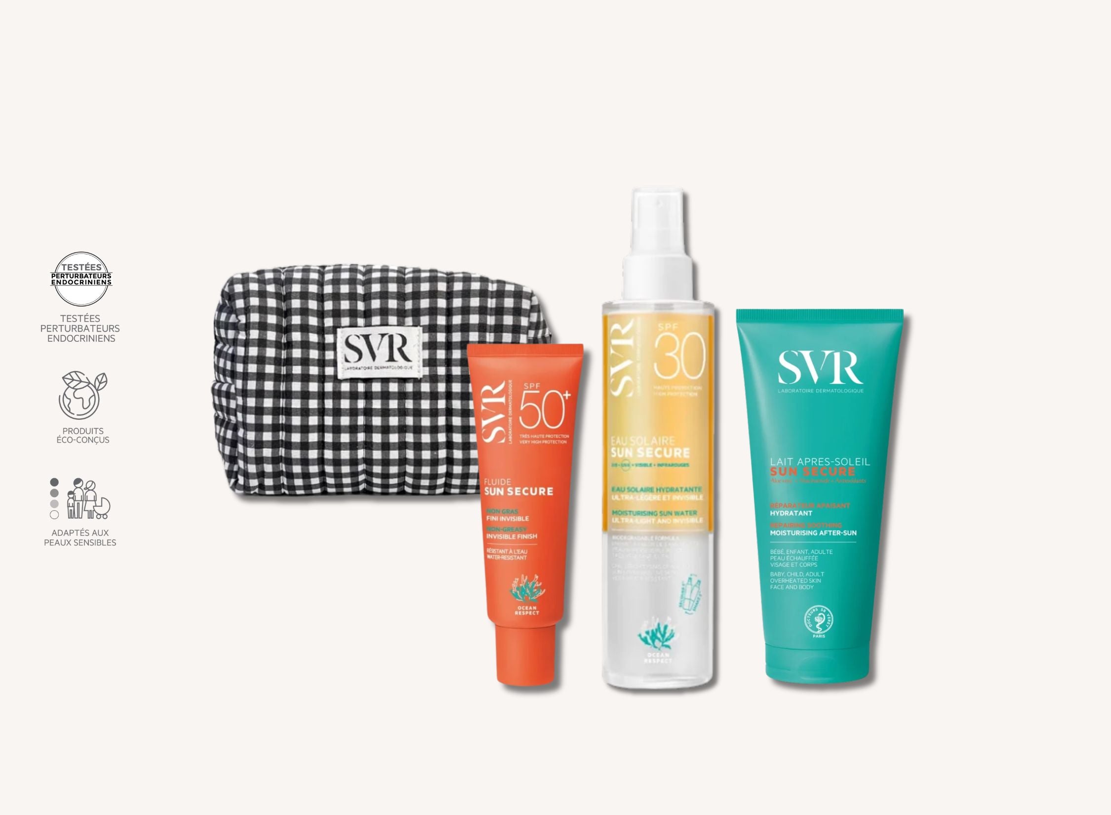 Sun Secure set – osvěžující SPF ochrana
