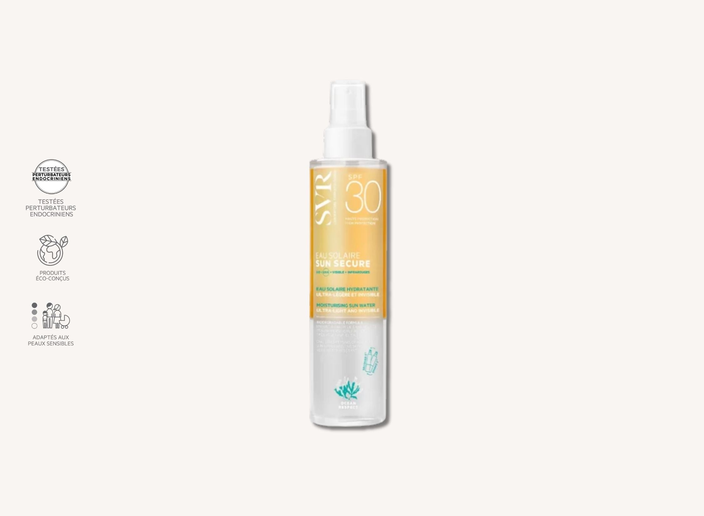 Sun Secure ochranní voda SPF30