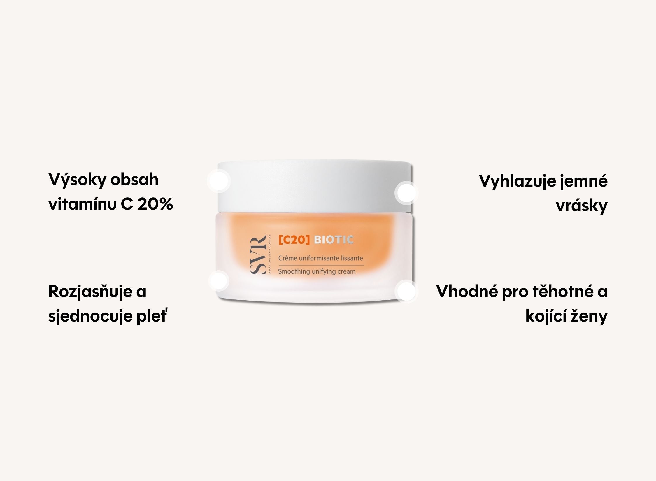 [C20] Biotic rozjasňující a vyhlazující krém