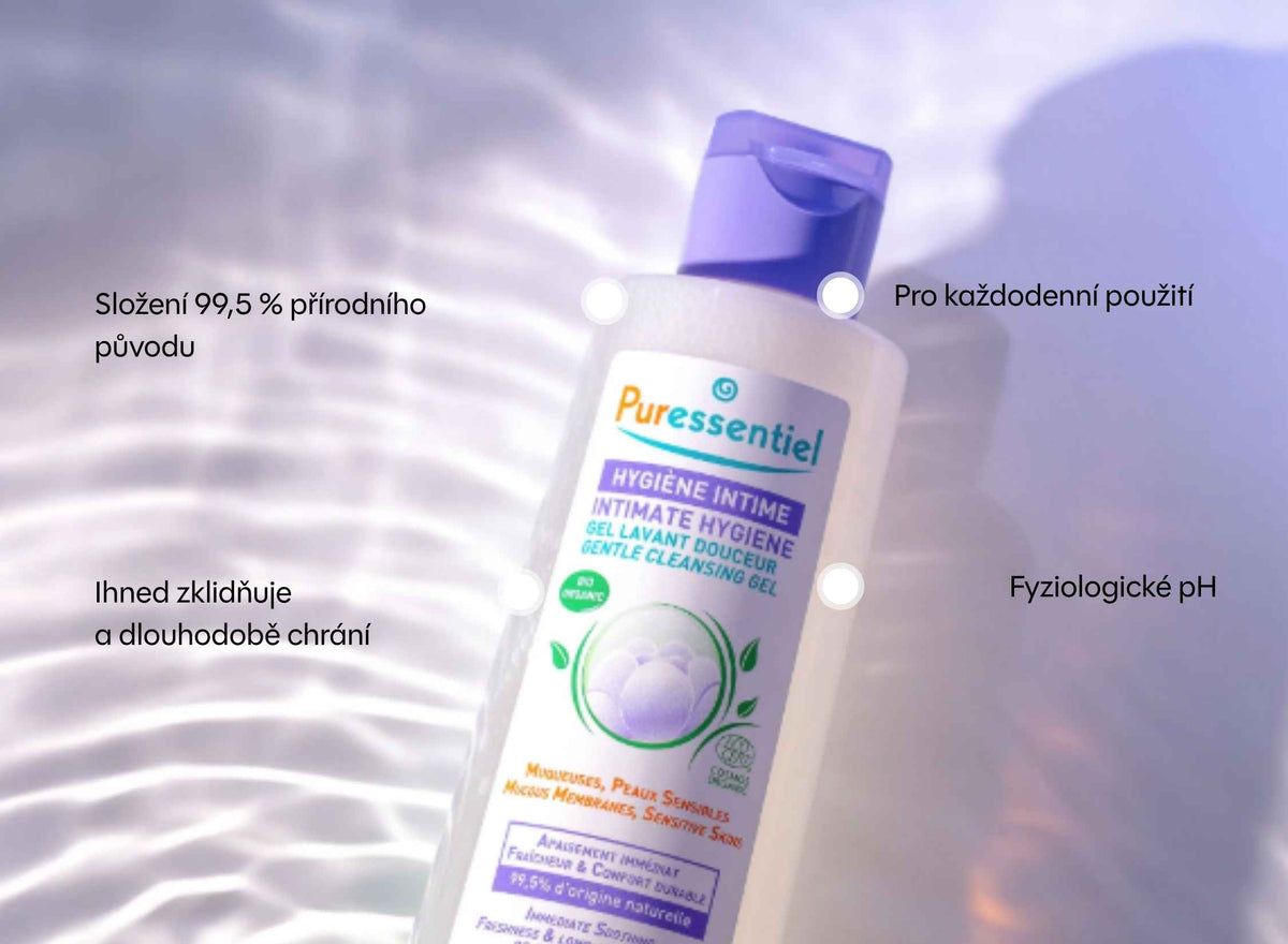 ORGANIC gel na intimní hygienu i pro citlivé oblasti