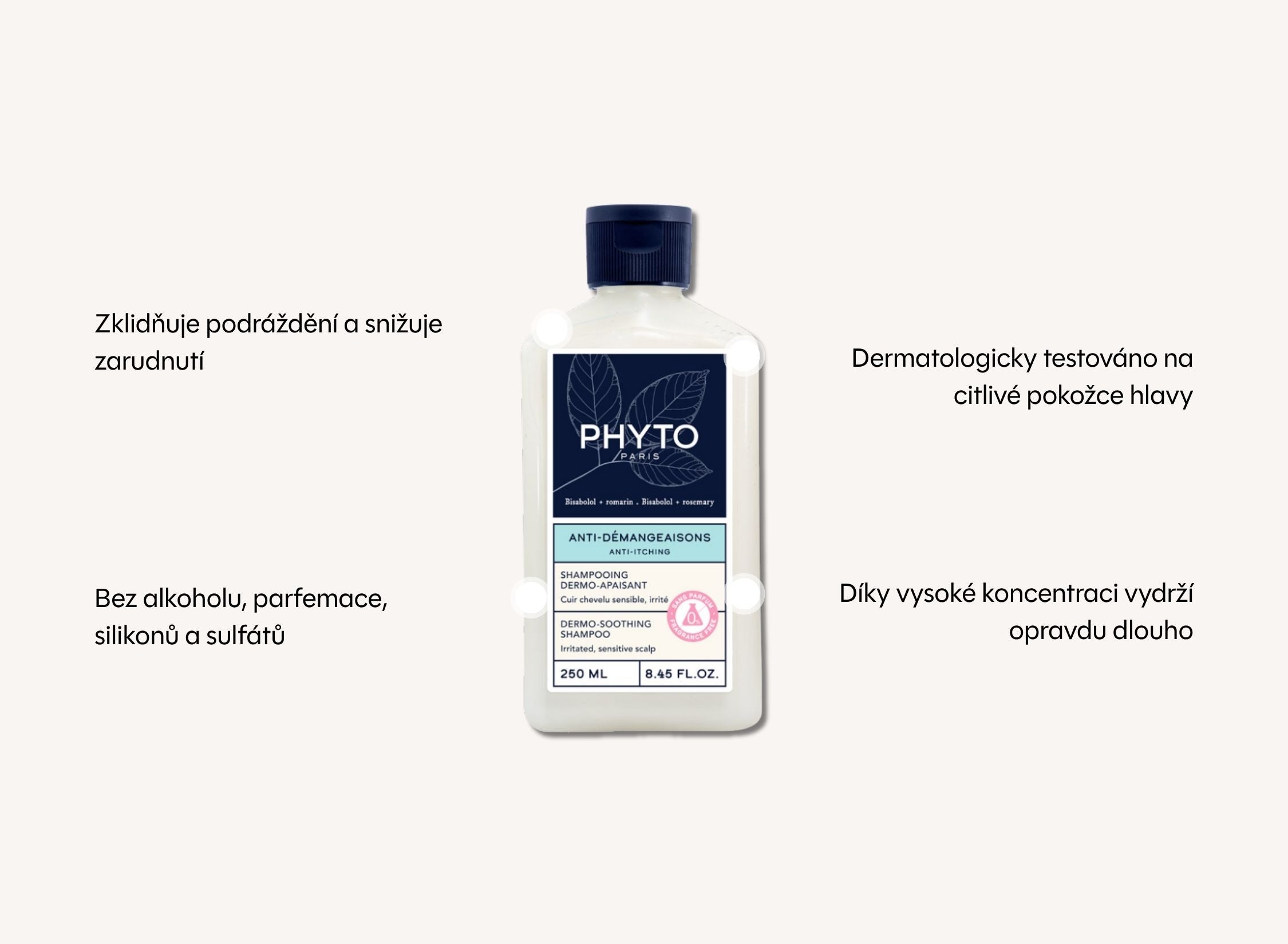 Anti-itching Zklidňující šampon proti svědění