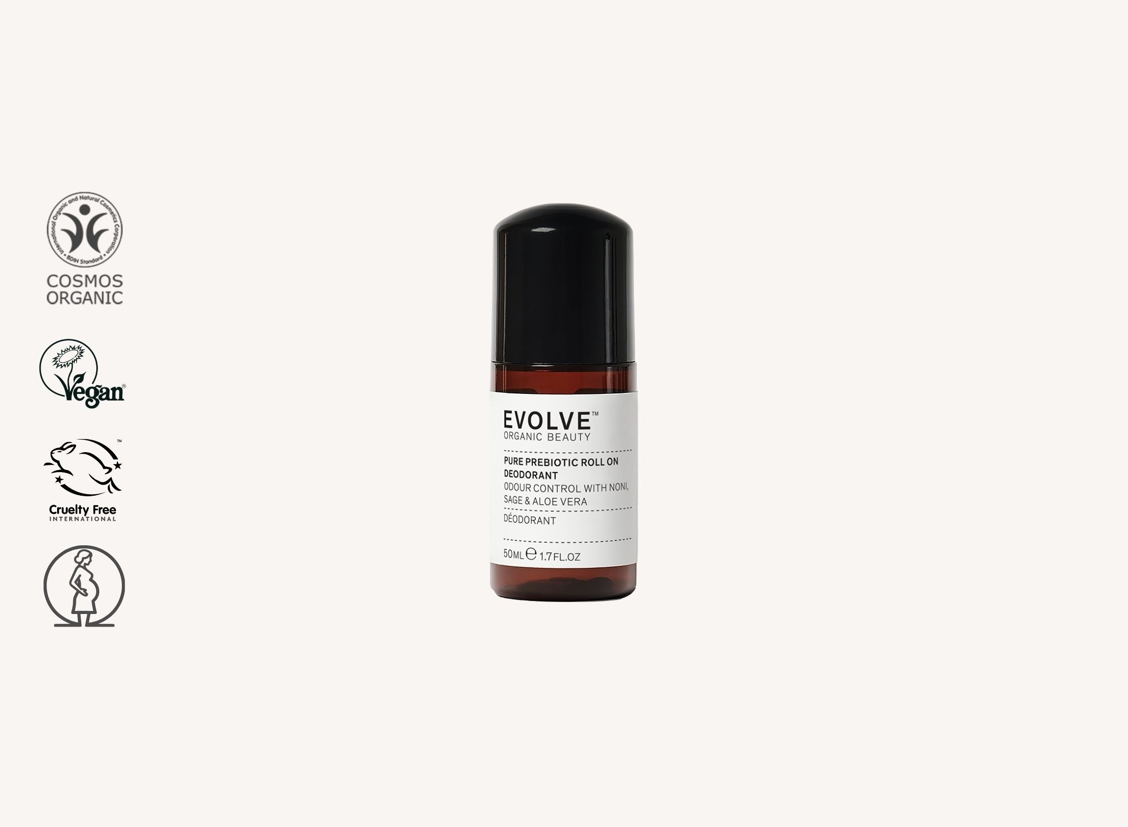 Přírodní roll-on deodorant s prebiotiky