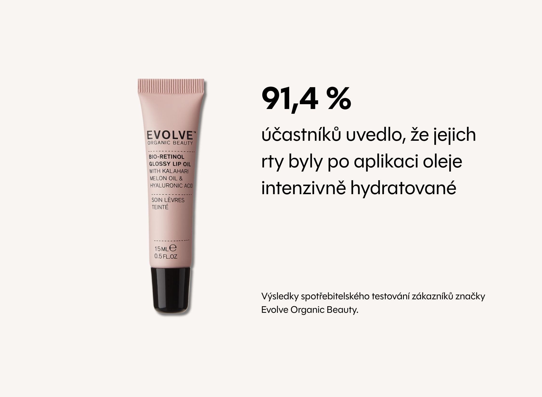 Hydratační olej na rty s bio retinolem