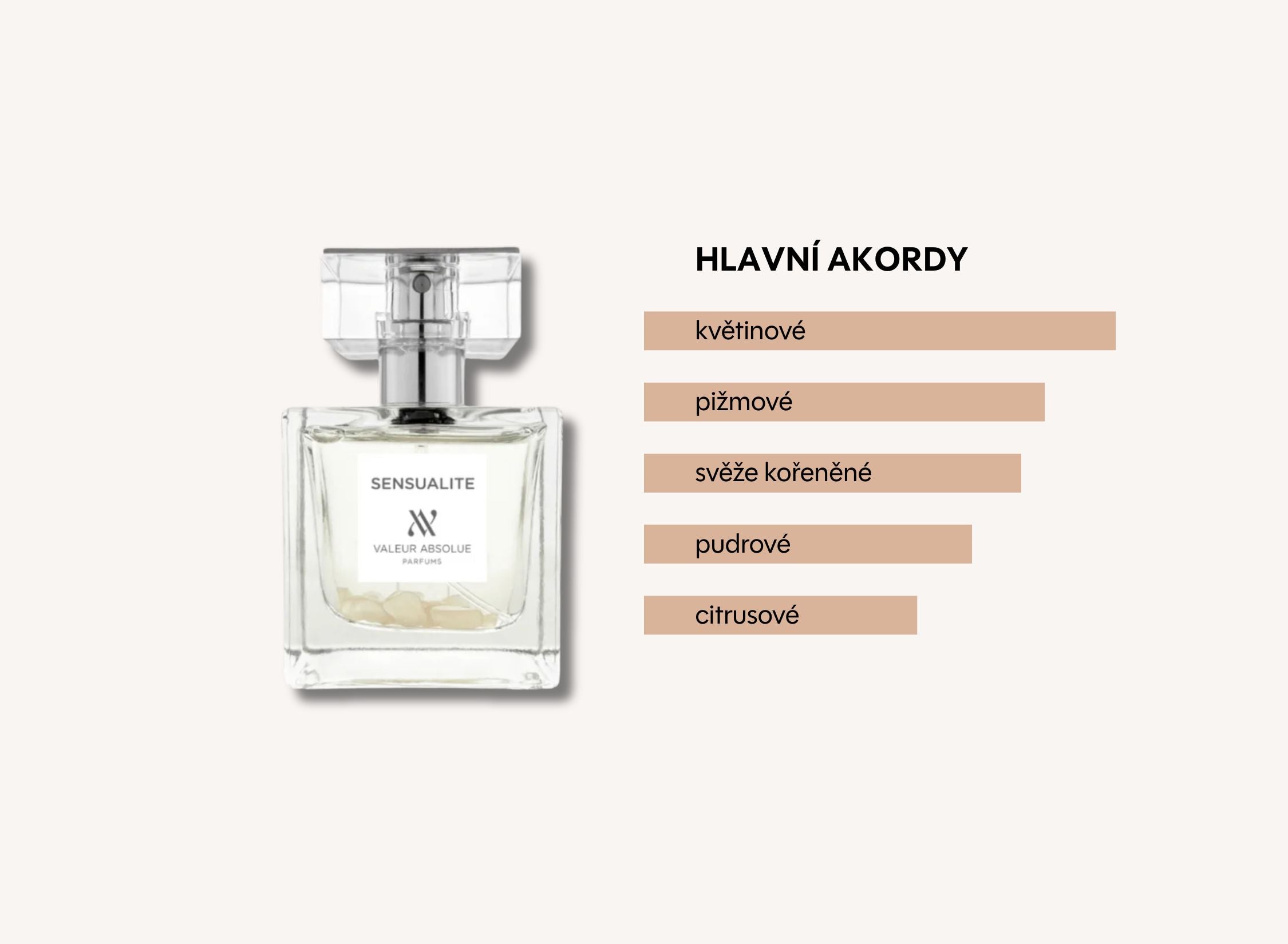 Sensualite přírodní parfém z esenciálních olejů