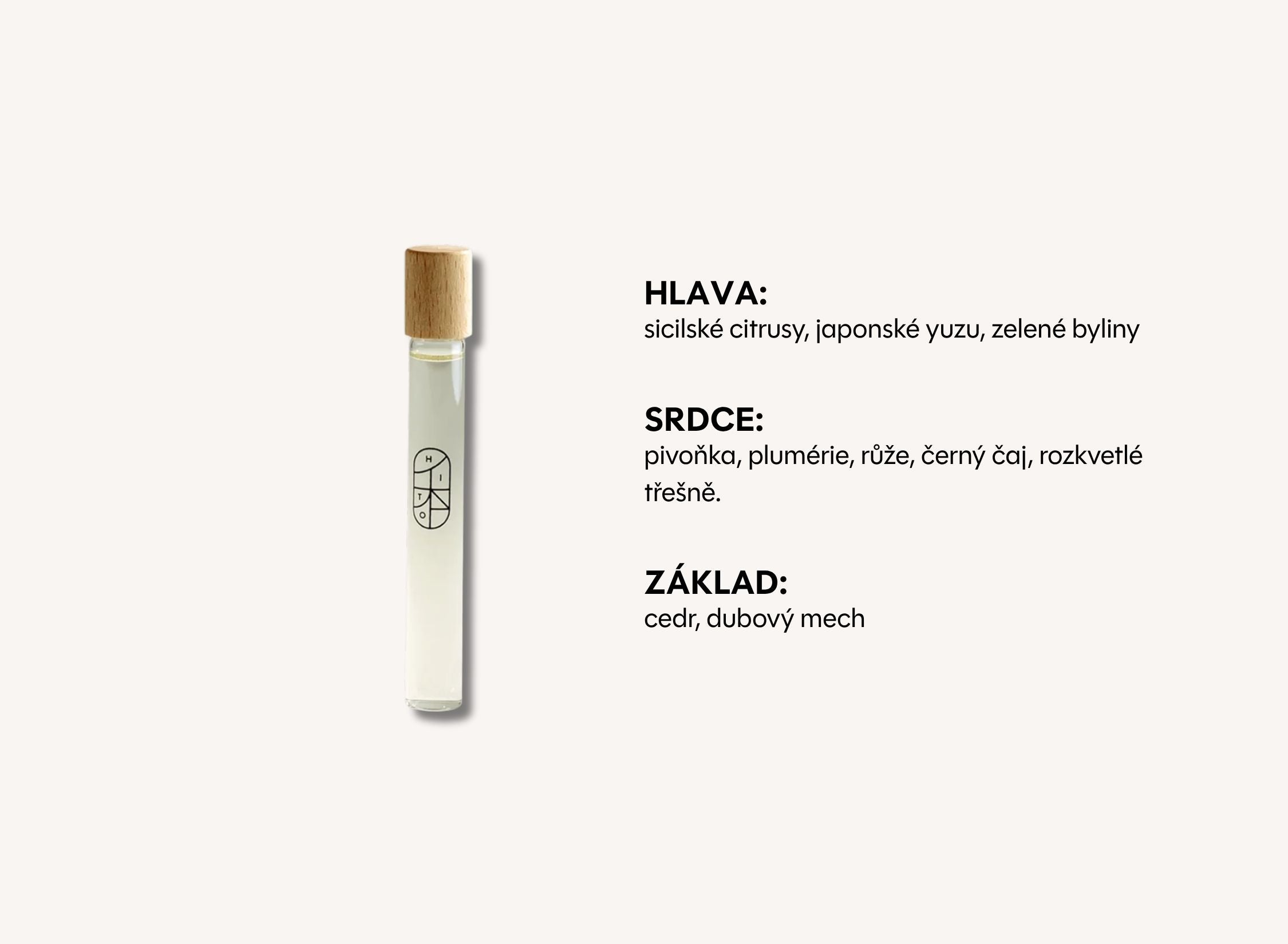 HITO Roll On přírodní parfém z esenciálních olejů