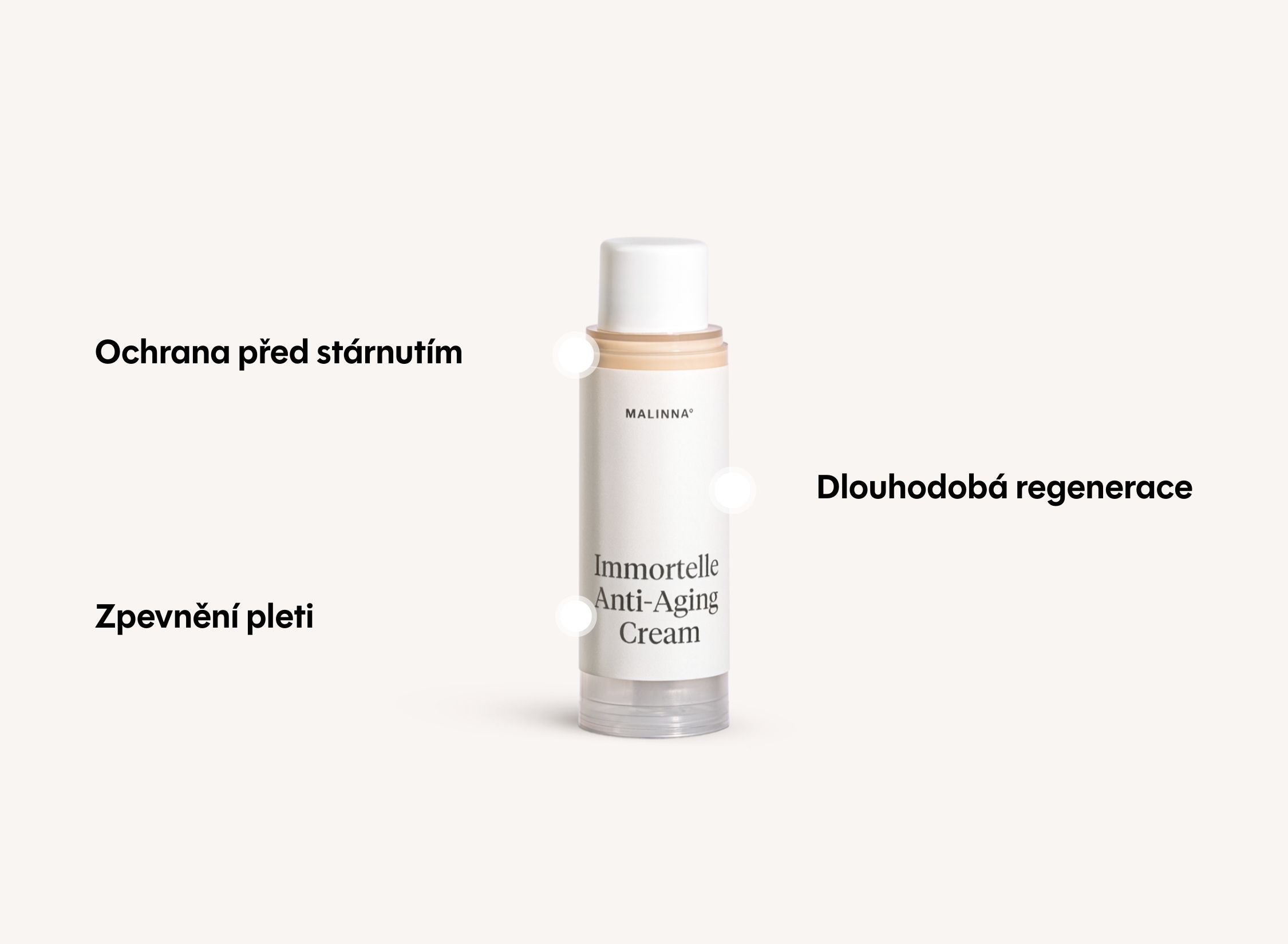 Regenerační krém proti stárnutí pleti - refill