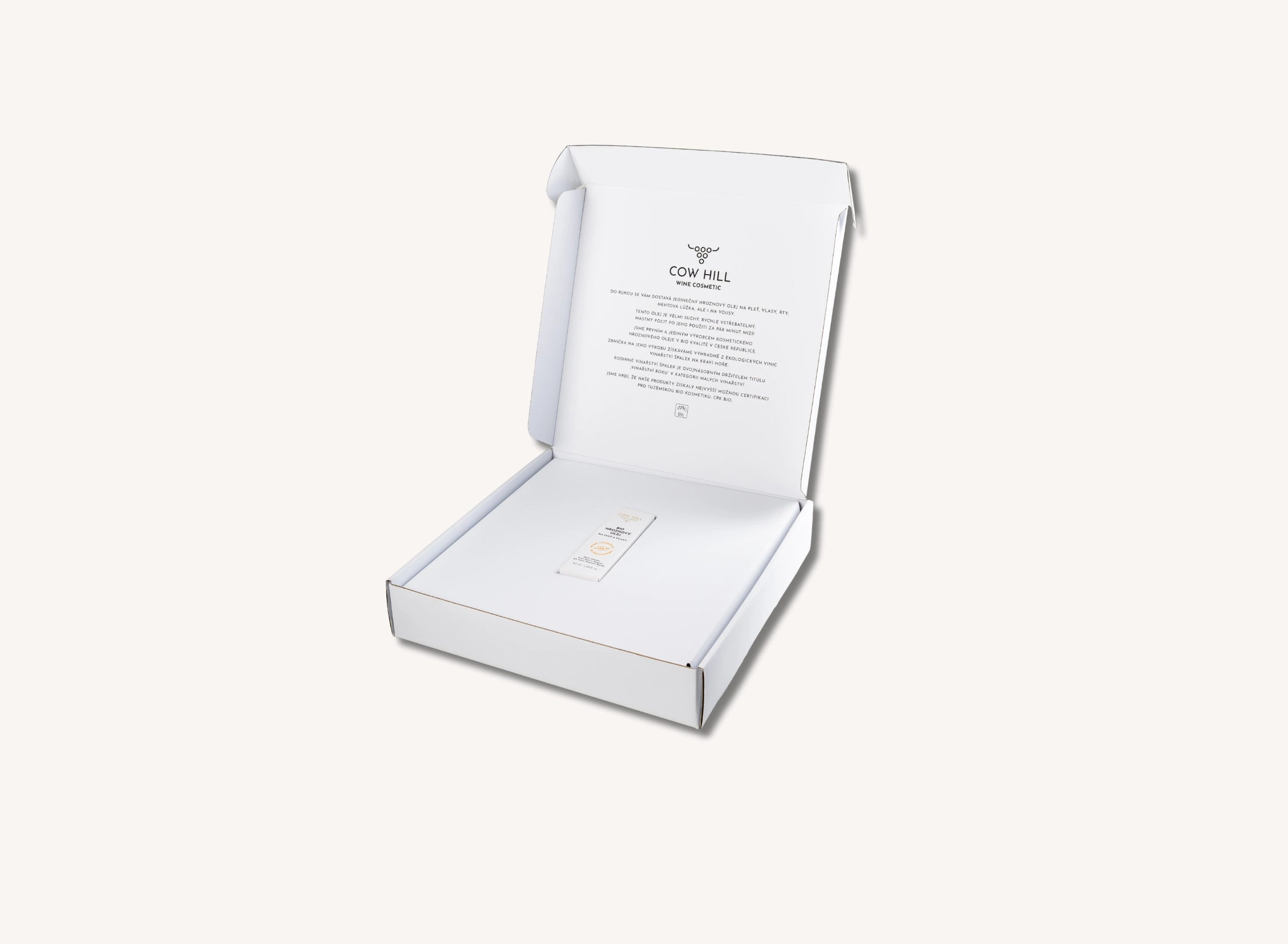 Dárková kazeta Bio hroznový olej na pleť a vlasy