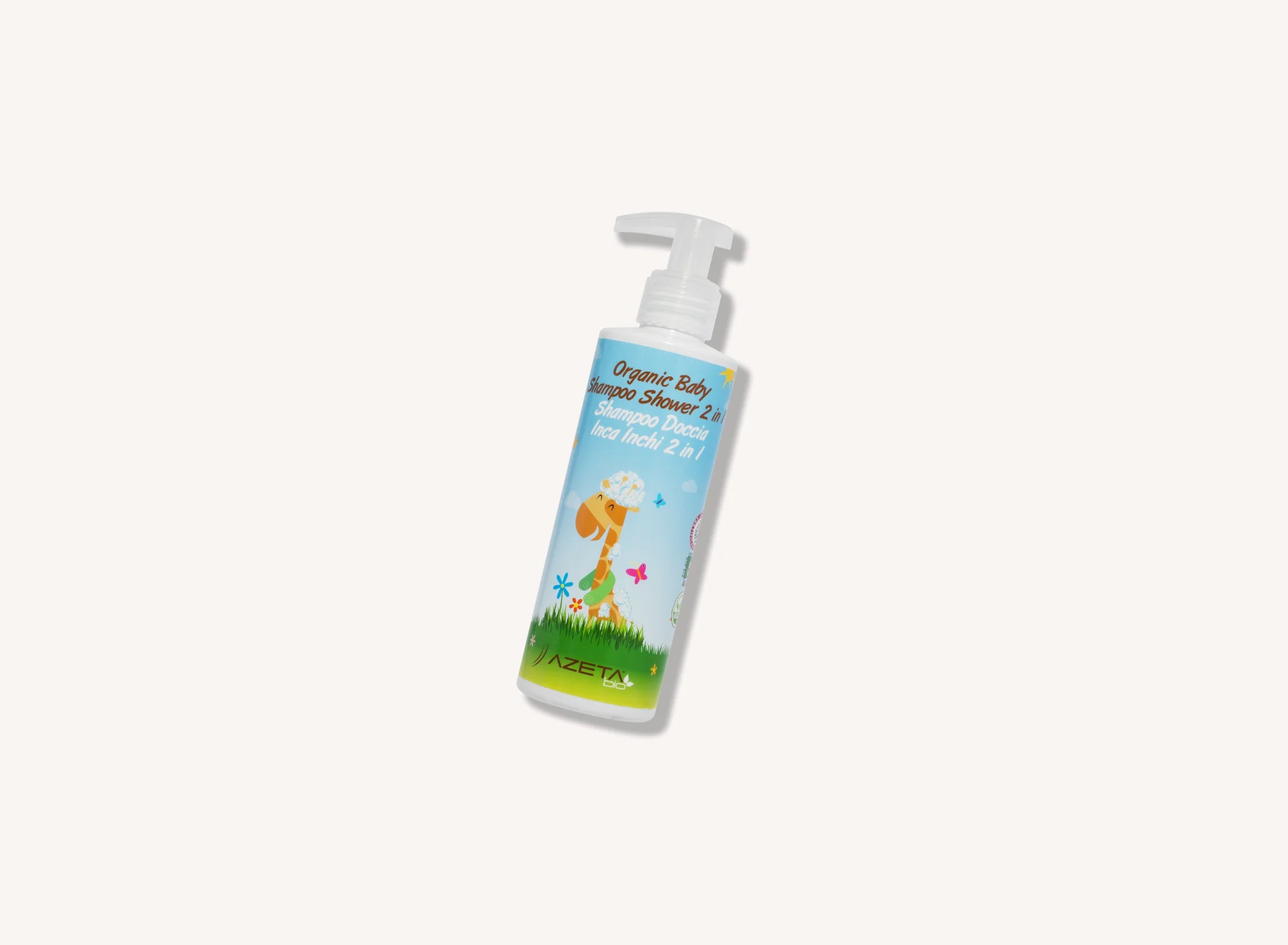 Organic Baby Shampoo Shower 2 in 1