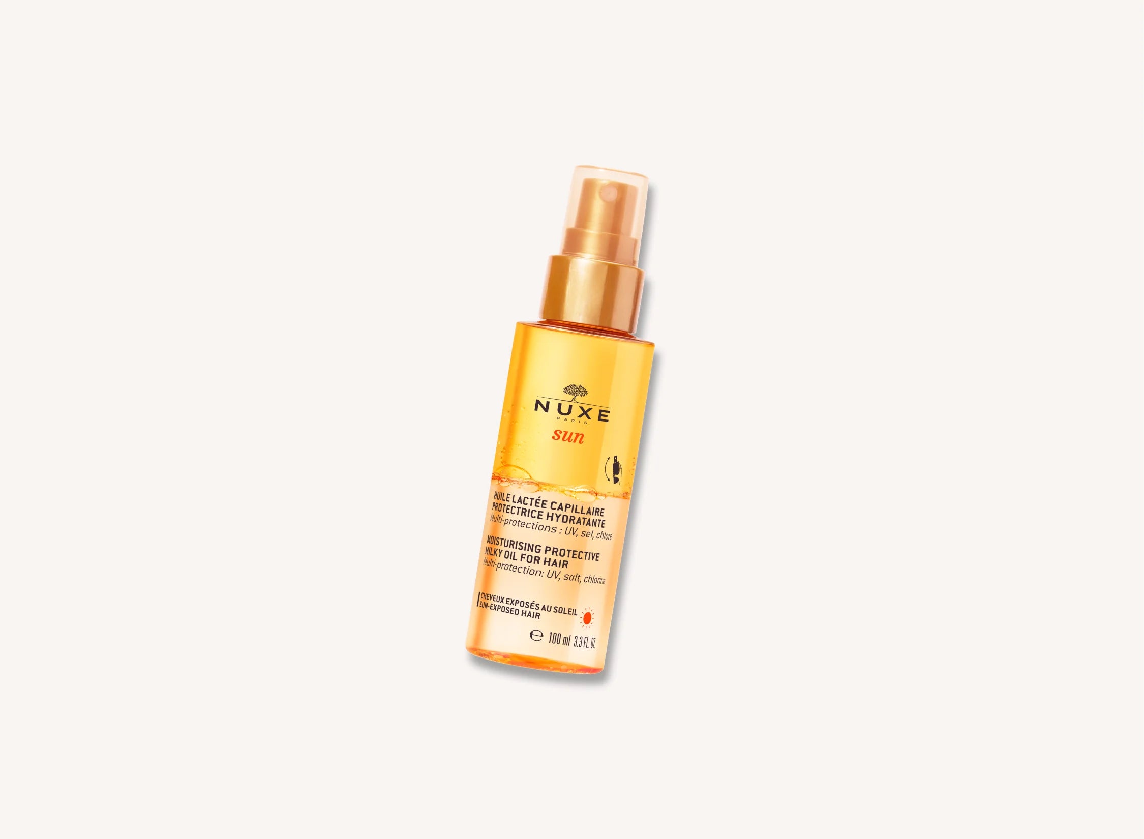 Sun Moisturizing Protective Milky Oil for Hair