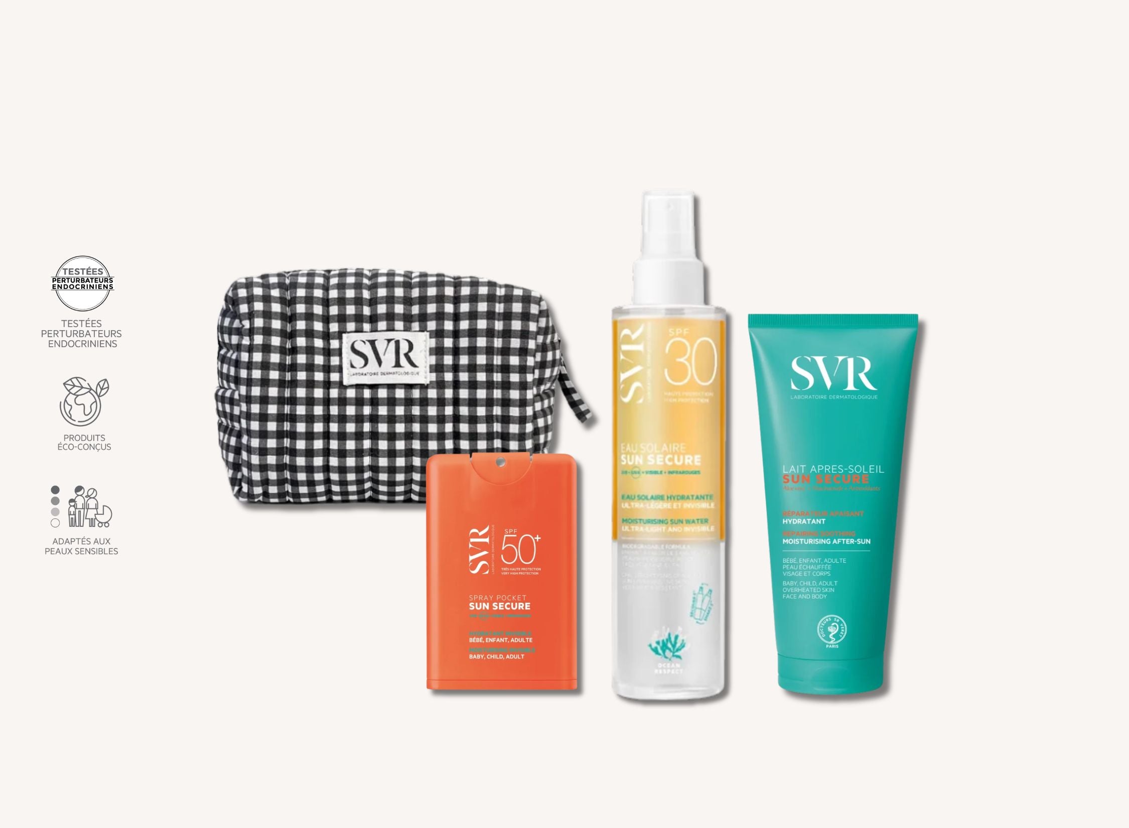Sun Secure set – osvěžující SPF ochrana