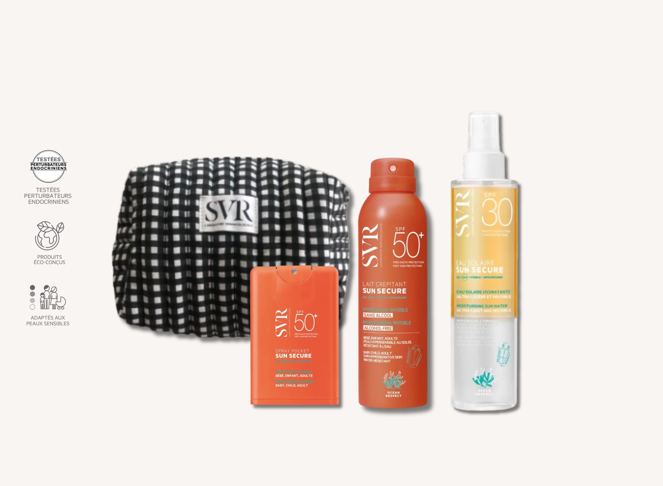 Sun Secure set - kompletní SPF ochrana