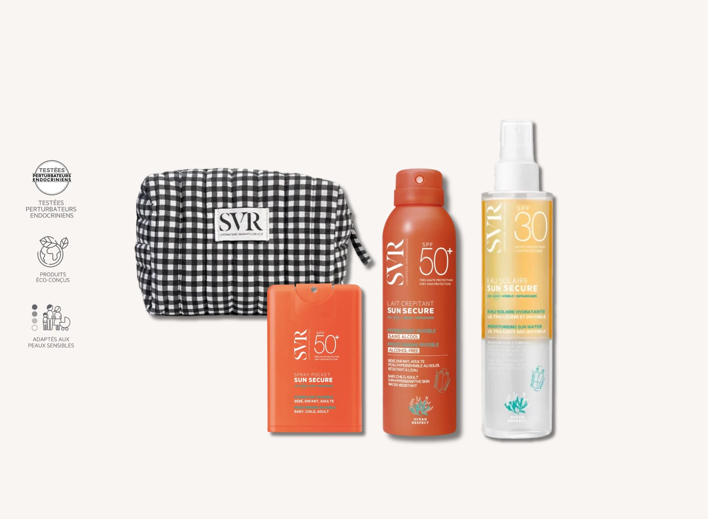 Sun Secure set - kompletní SPF ochrana