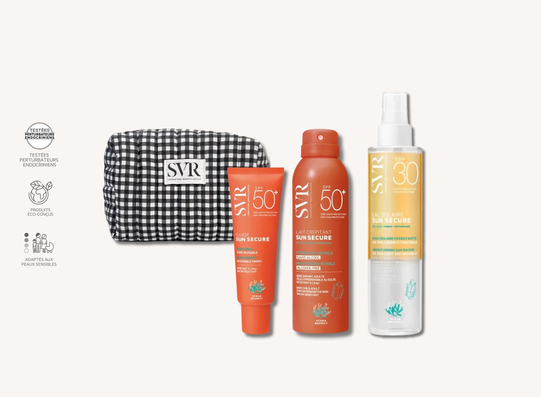 Sun Secure set - kompletní SPF ochrana
