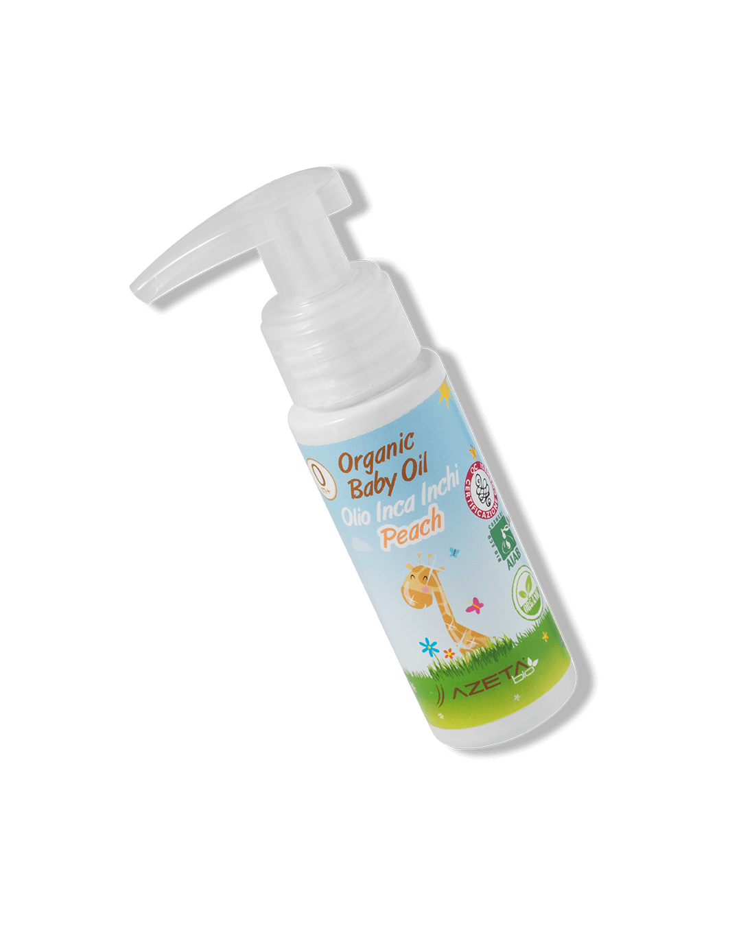 Organic Baby Oil Massage Peach